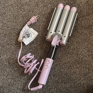 Pink and Silver Hair Waver